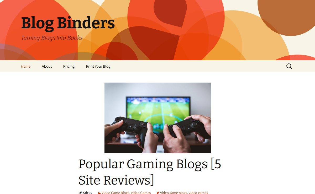 Blog Binders | Turning Blogs Into Books
