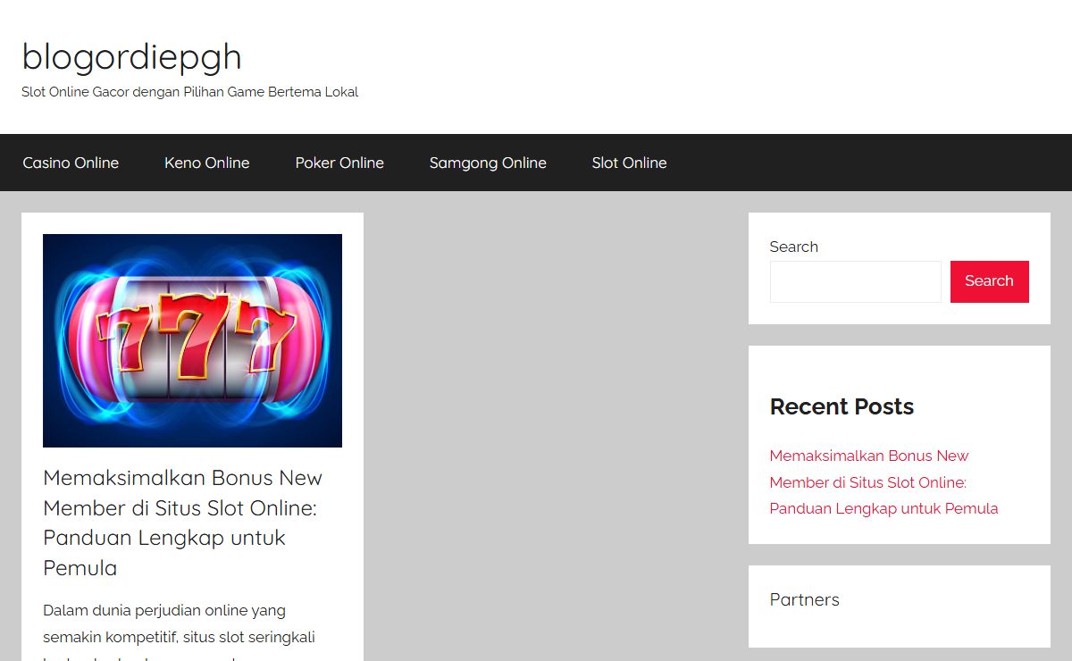 blogordiepgh - Slot Online Gacor dengan Pilihan Game Bertema Lokal