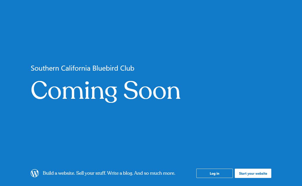 Southern California Bluebird Club