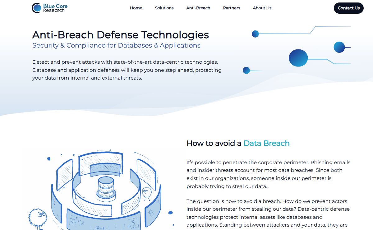 Blue Core Research - Data Centric Security & Compliance