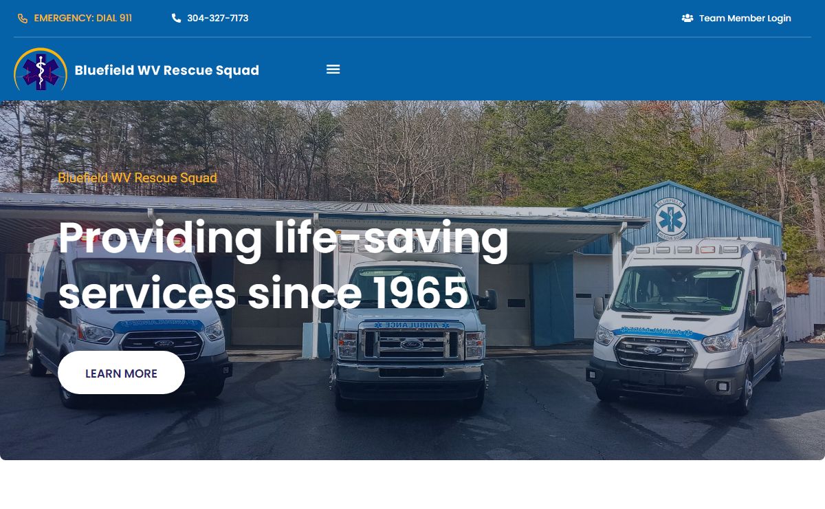 Bluefield WV Rescue Squad