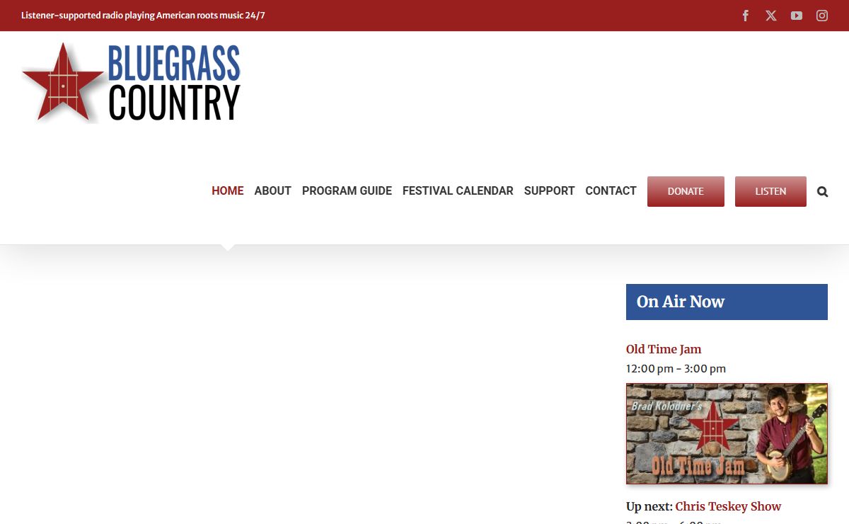 Bluegrass Country – 88.5 HD2 Washington