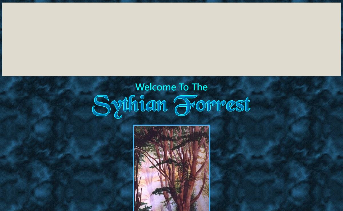 Welcome to the Sythian Forrest - Entering Fantasy