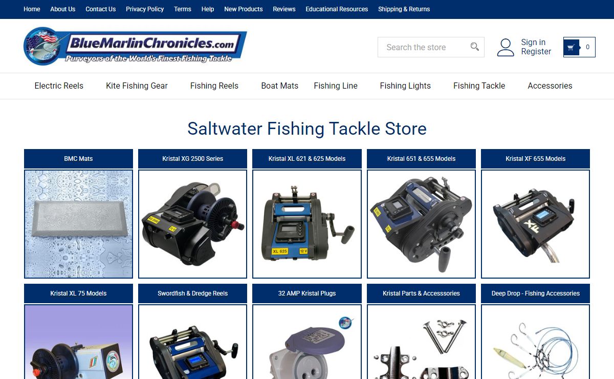 Fishing Equipment and Accessories | Blue Marlin Chronicles