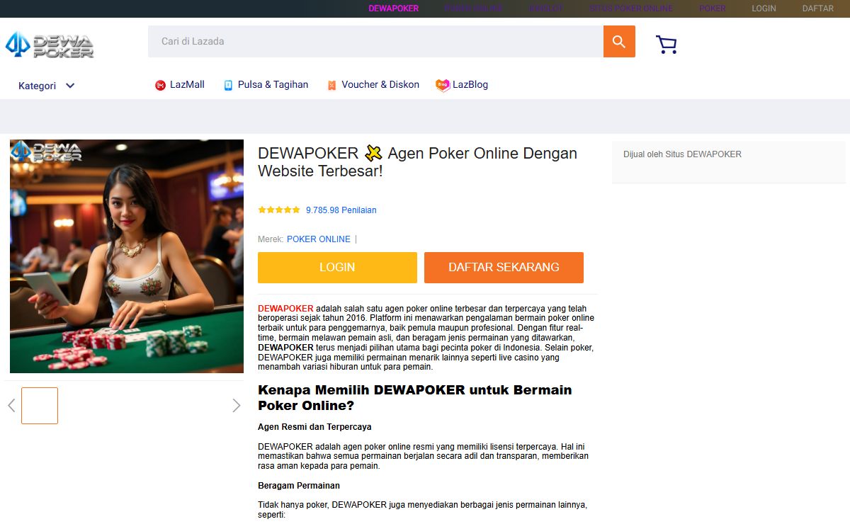 DEWAPOKER 🛩️ Agen Poker Online Dengan Website Terbesar!