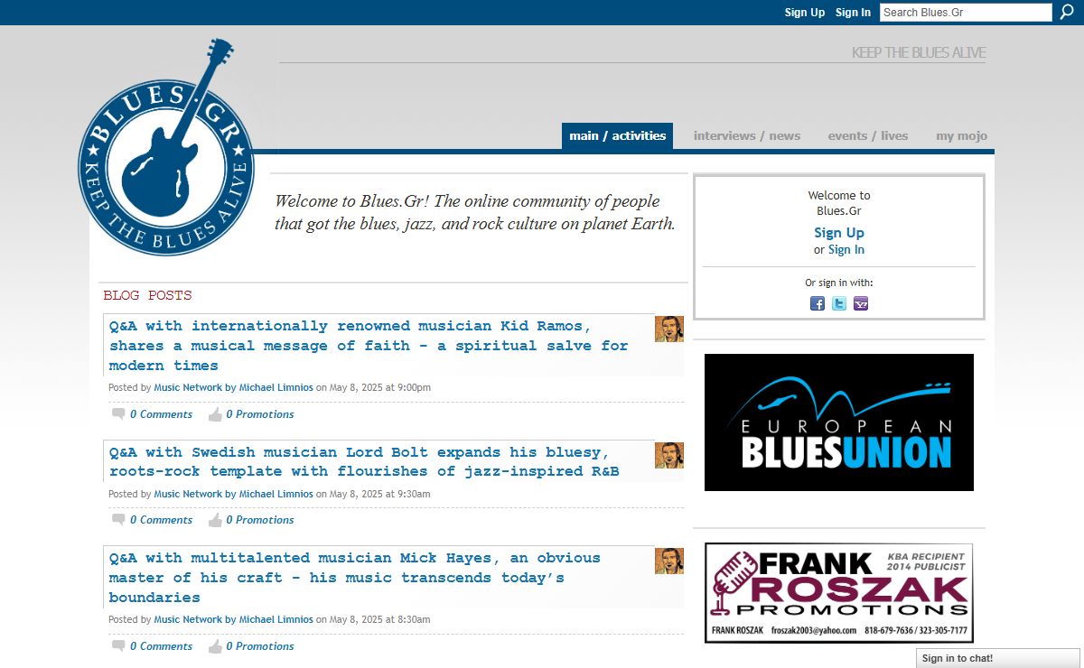 Blues.Gr - keep the blues alive
