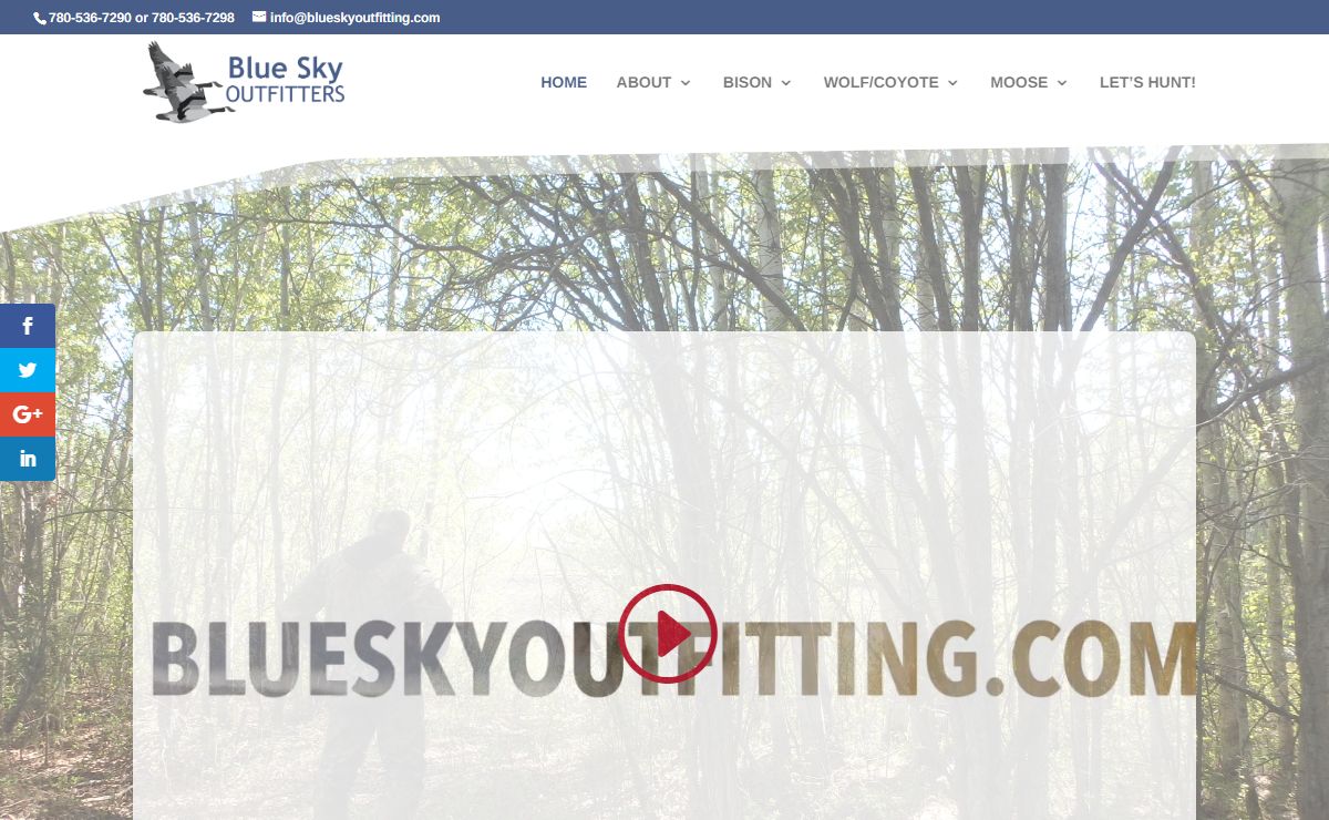 Blue Sky Outfitting Alberta Hunting | World Class Hunting Alberta