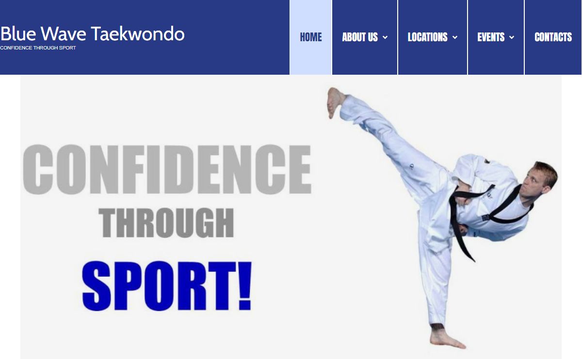 Blue Wave Taekwondo – Sports Through COnfidence