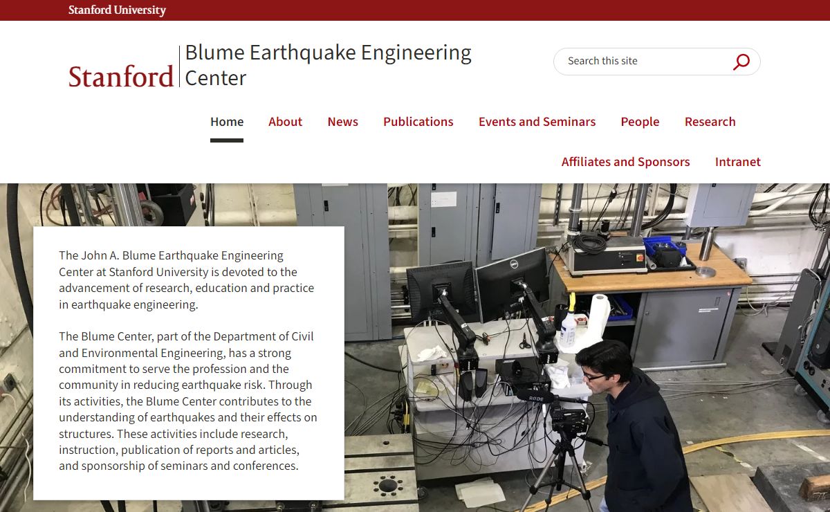 Blume Earthquake Engineering Center