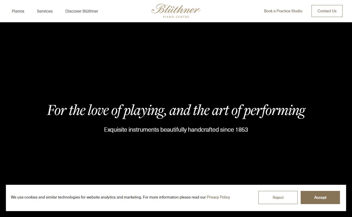 Exceptional Pianos Since 1853 | Blüthner Pianos
