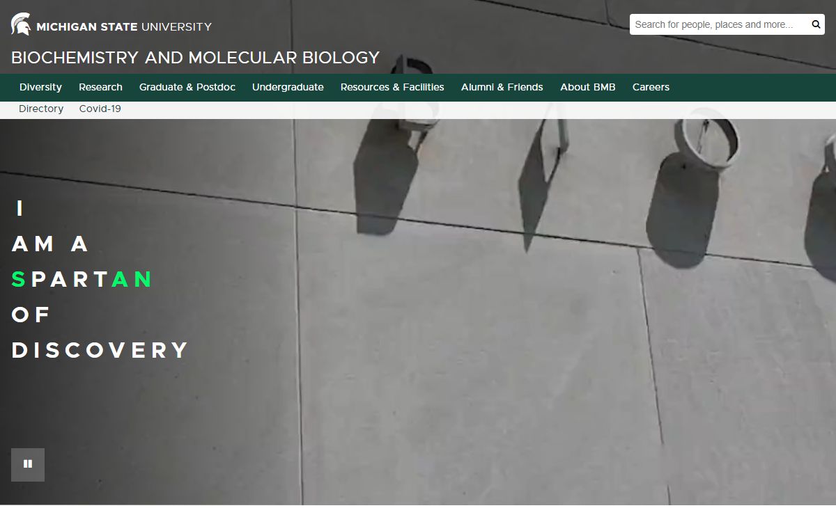 Home - Department of Biochemistry and Molecular Biology