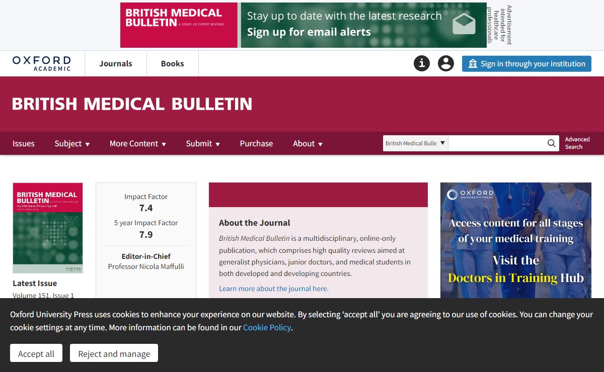 British Medical Bulletin | Oxford Academic