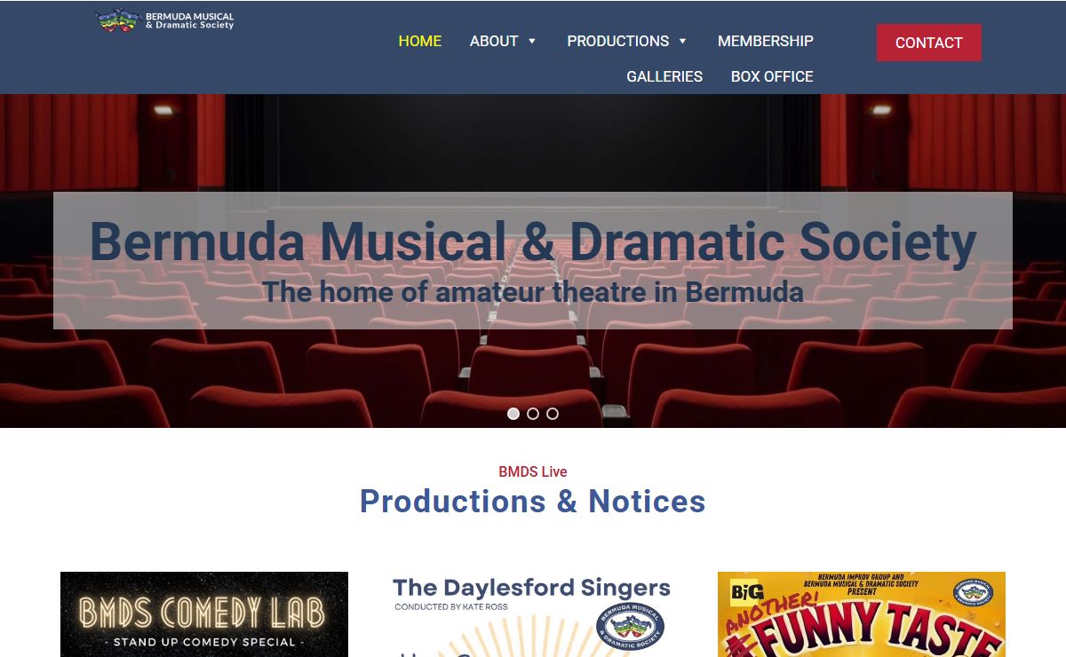 Bermuda Musical & Dramatic Society – –
