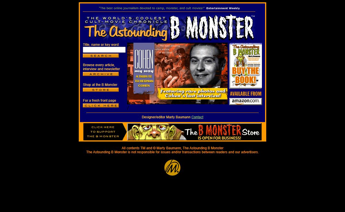 THE ASTOUNDING B MONSTER