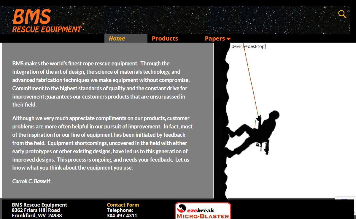 BMS Rescue Equipment – Specialized Rescue Equipment