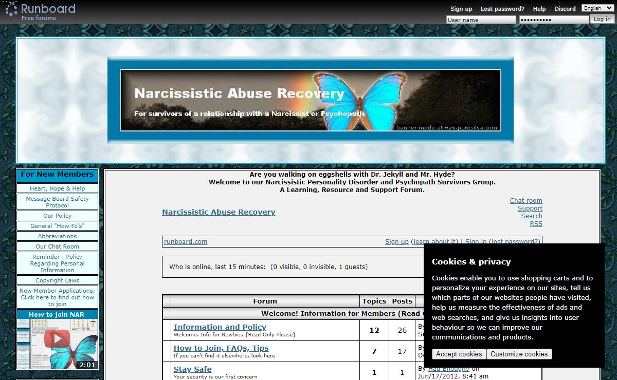 Narcissistic Abuse Recovery | Runboard