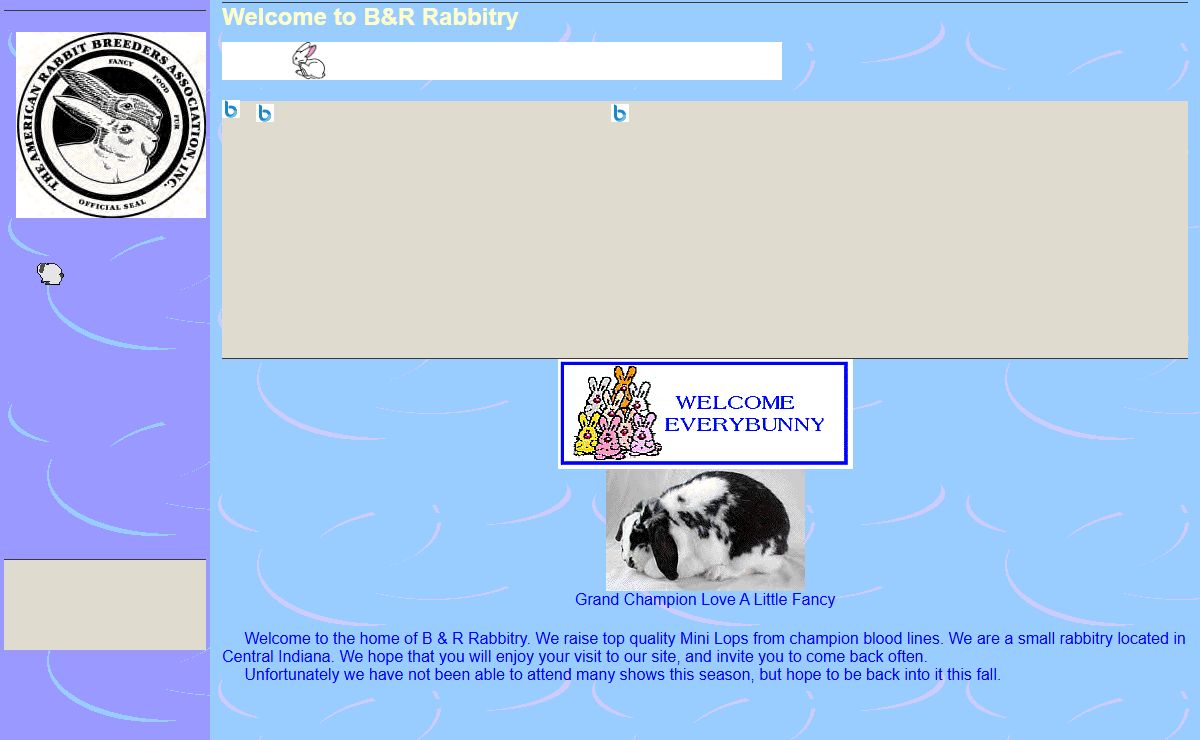 Welcome to B&R Rabbitry