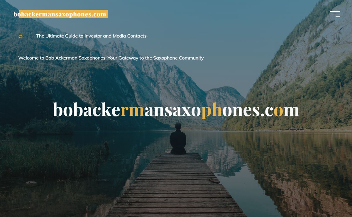 bobackermansaxophones.com -