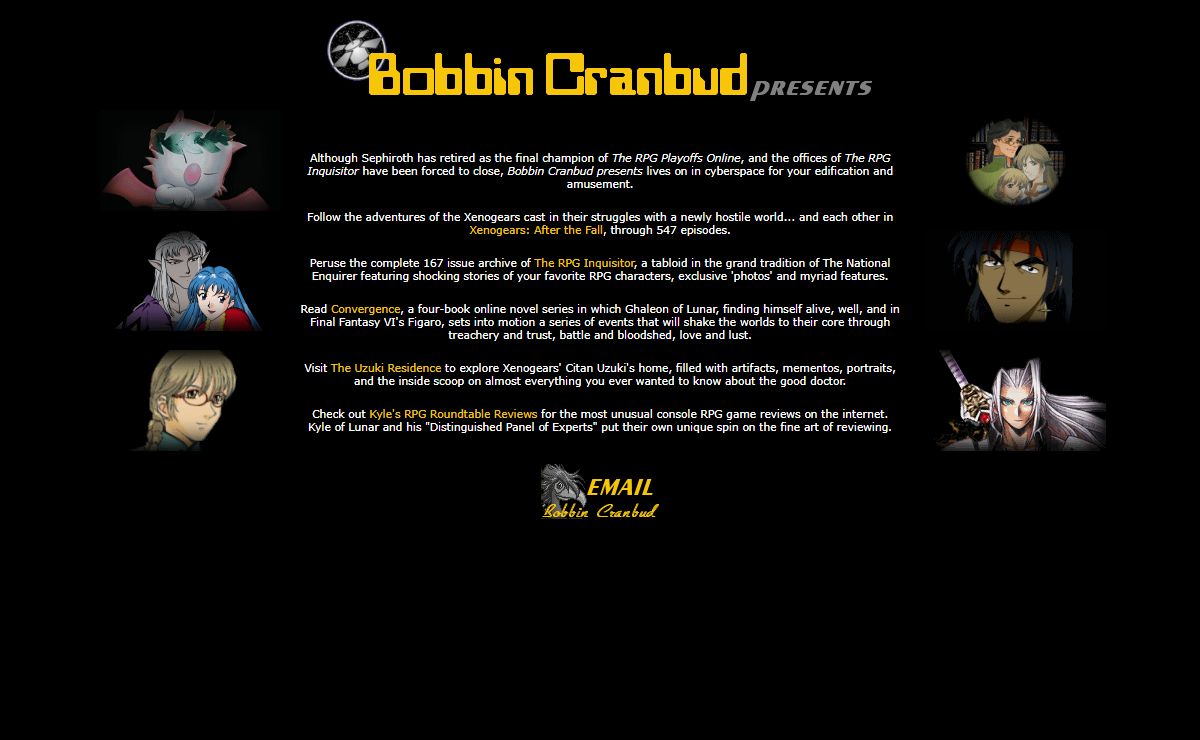 Bobbin Cranbud presents