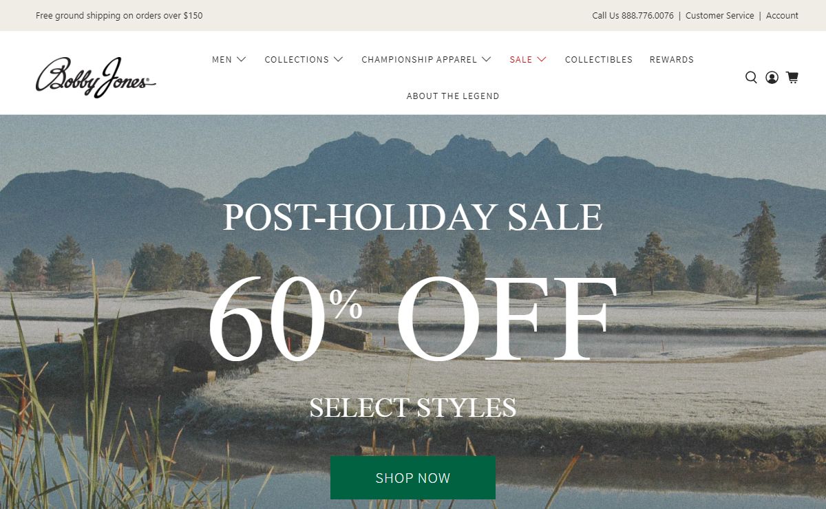 Bobby Jones - Quality Golf Clothing for Men and Women from the Bobby J
