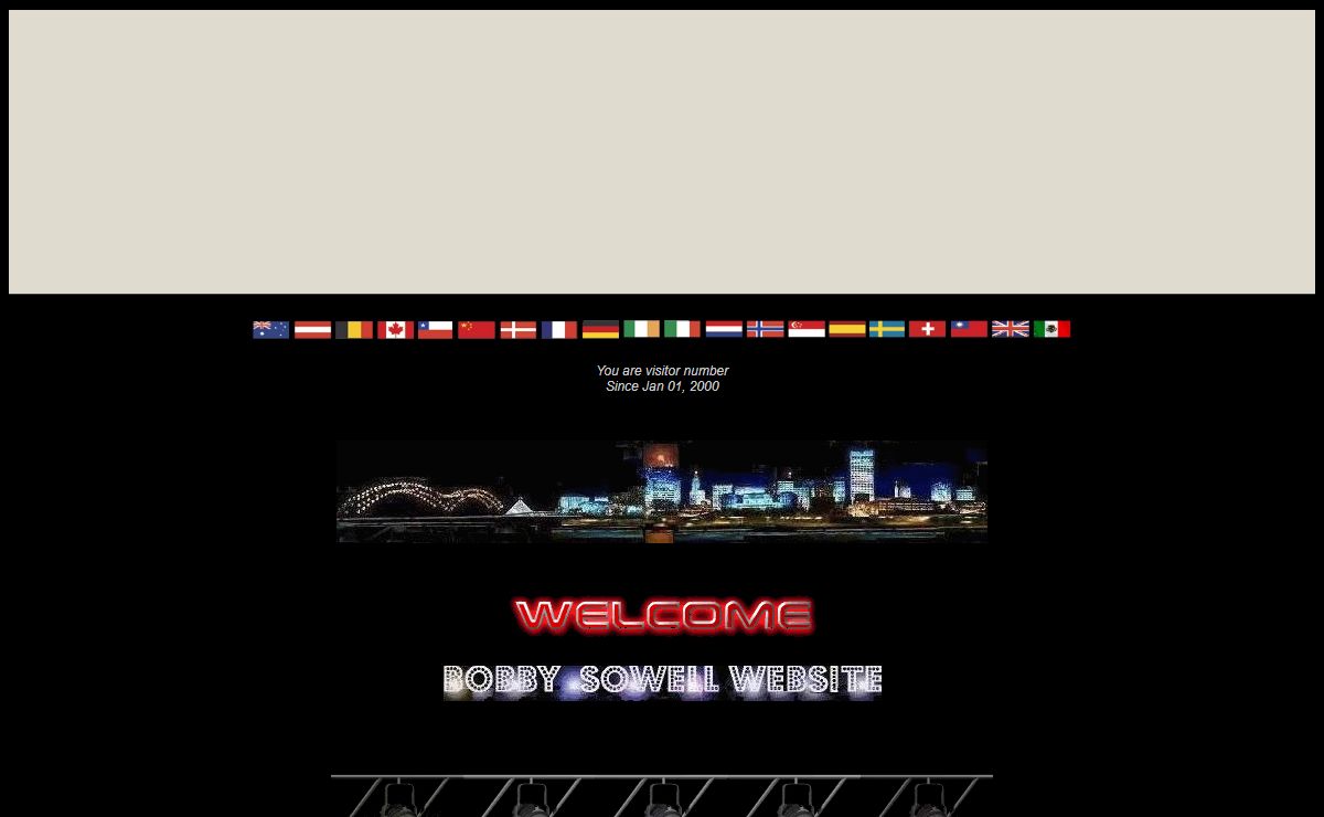 Bobby Sowell Official Website