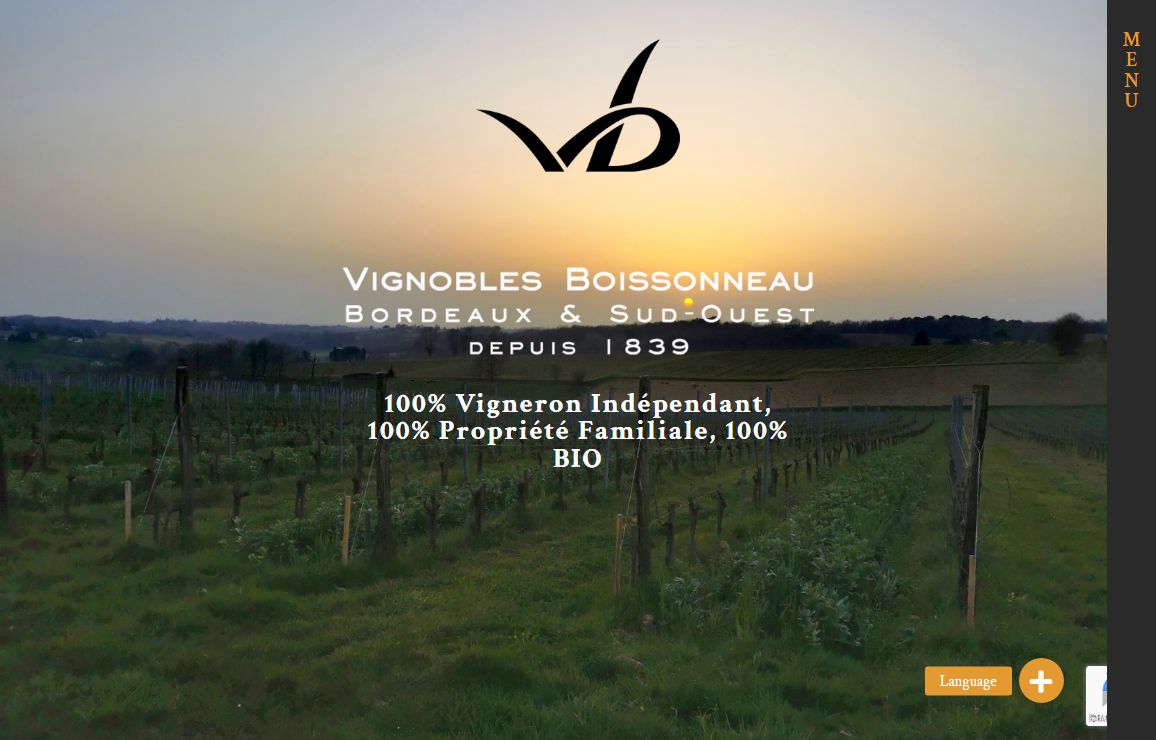 Home - VIGNOBLES BOISSONNEAU