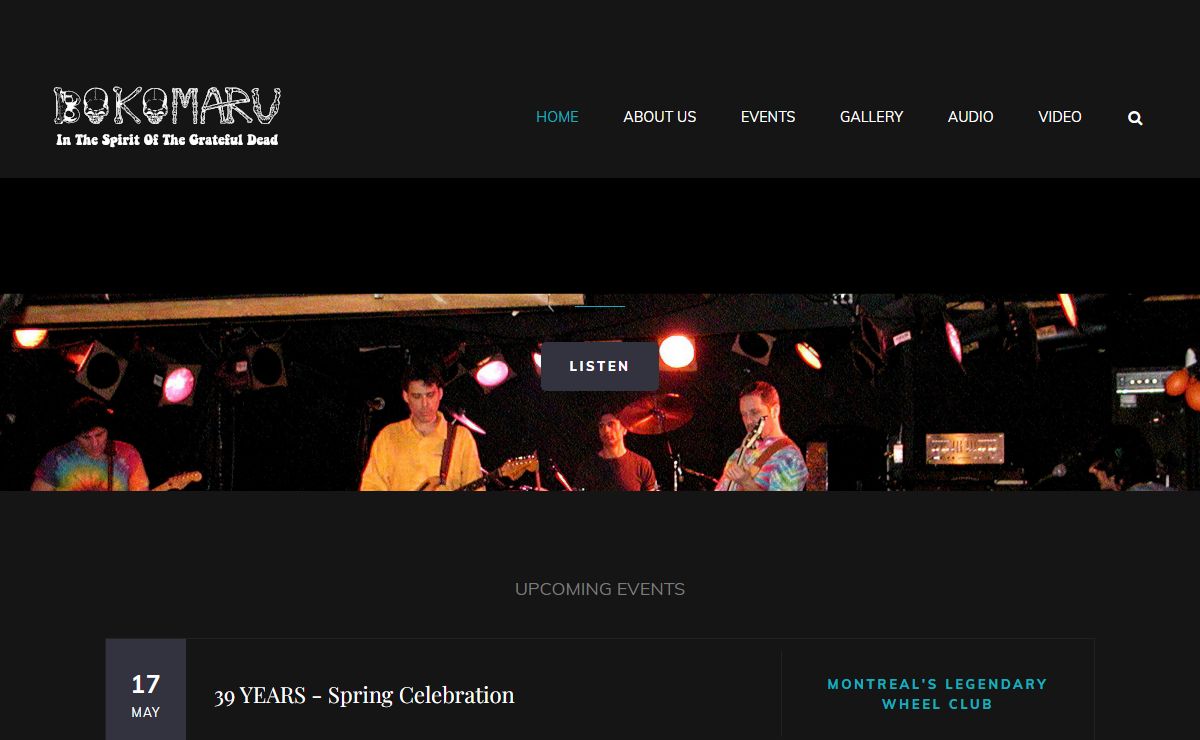 Bokomaru – In The Spirit of The Grateful Dead – Montreal based Grateful Dead tribute band.