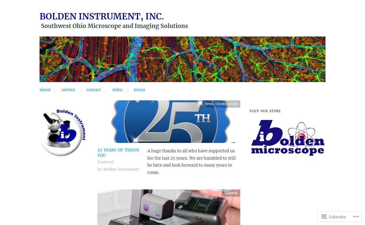 Bolden Instrument, Inc. |  Southwest Ohio Microscope and Imaging Solutions