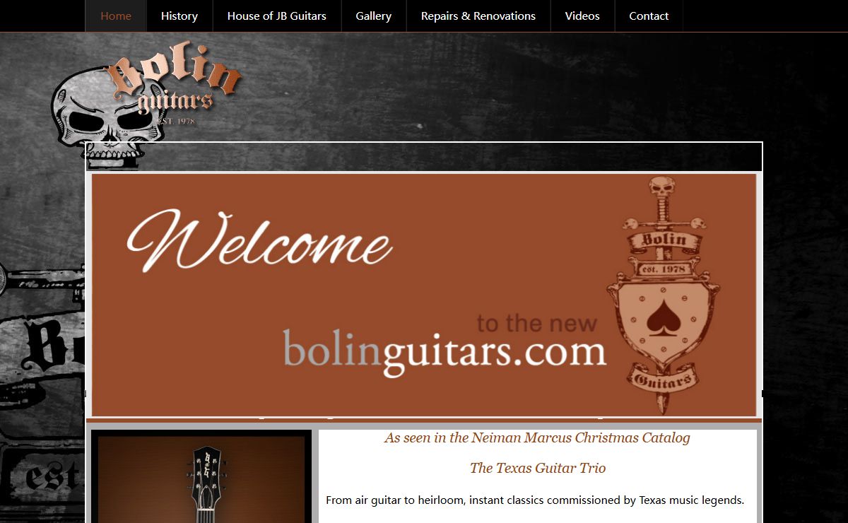 Bolin Guitars: Hand-Crafted Guitars, Bass, Boise, ID
