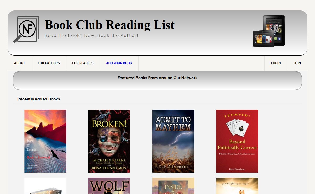 Book Club Books | Book Club Reading List