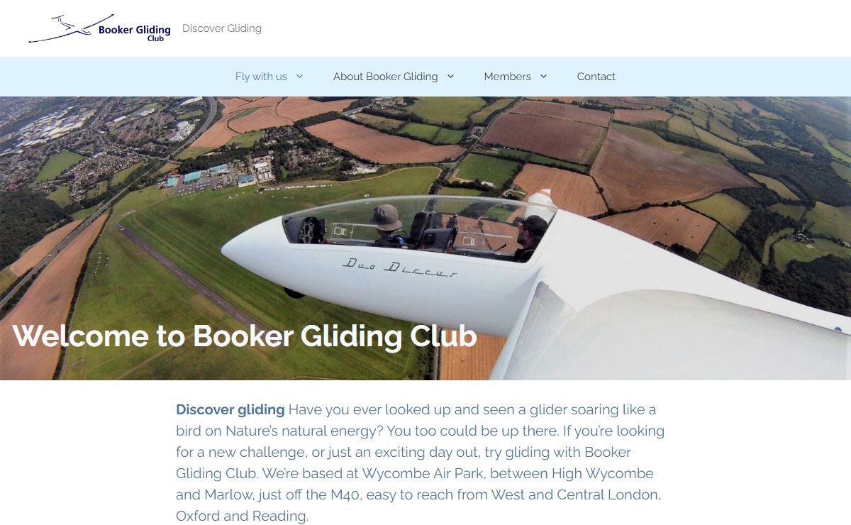 Booker Gliding Club – Discover Gliding