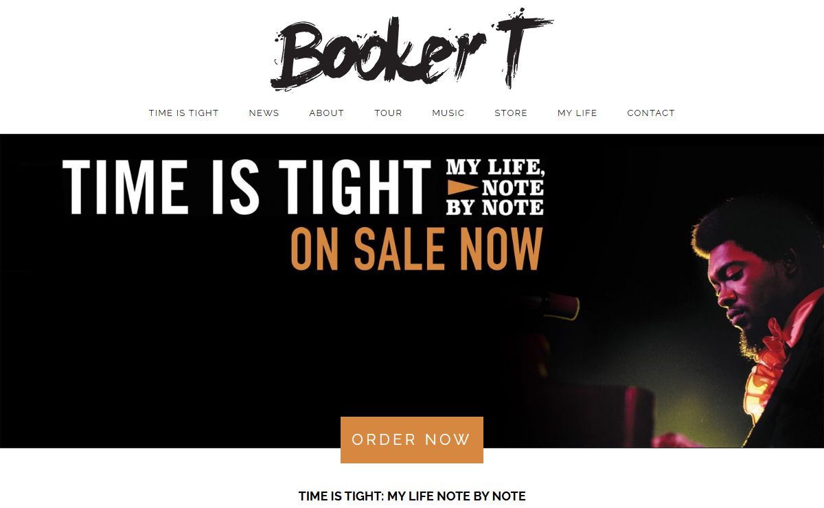 Booker T. Jones - Time is Tight OUT NOW
