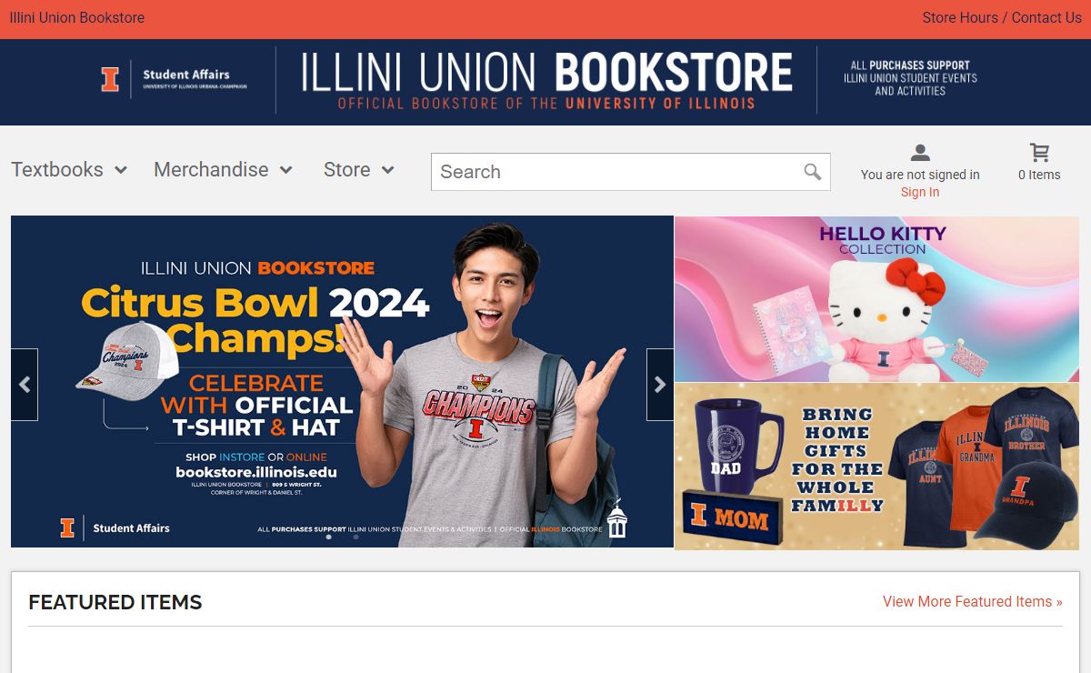 Welcome | Illini Union Bookstore