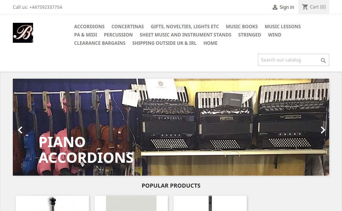 O’Neill’s Music Shop