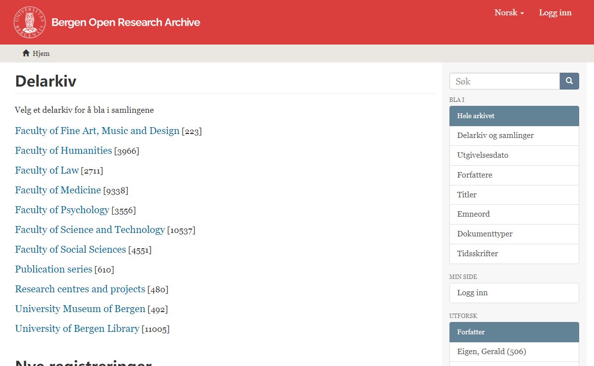 Bergen Open Research Archive