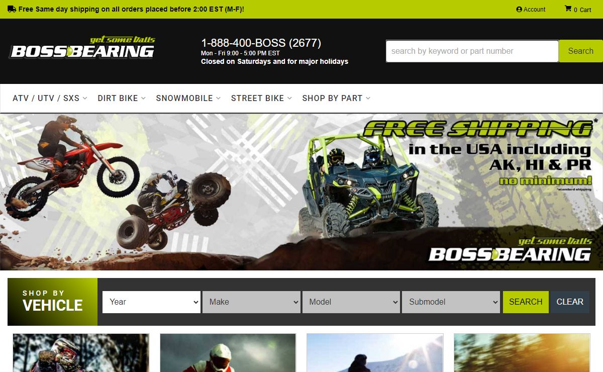 Your Premier Source for Bearings, Seals, Rebuild Kits, Cables, Belts, Chains & More