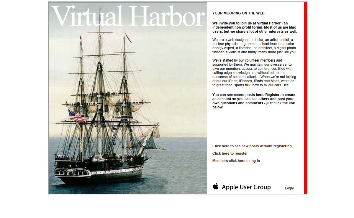 Welcome to Virtual Harbor