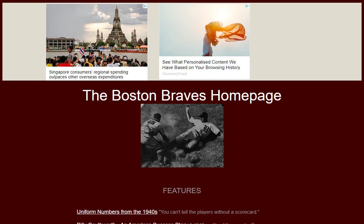 The Boston Braves Homepage