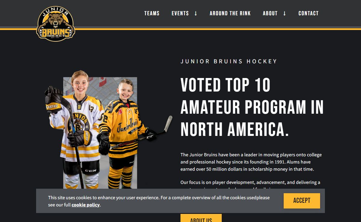 Homepage - Boston Junior Bruins