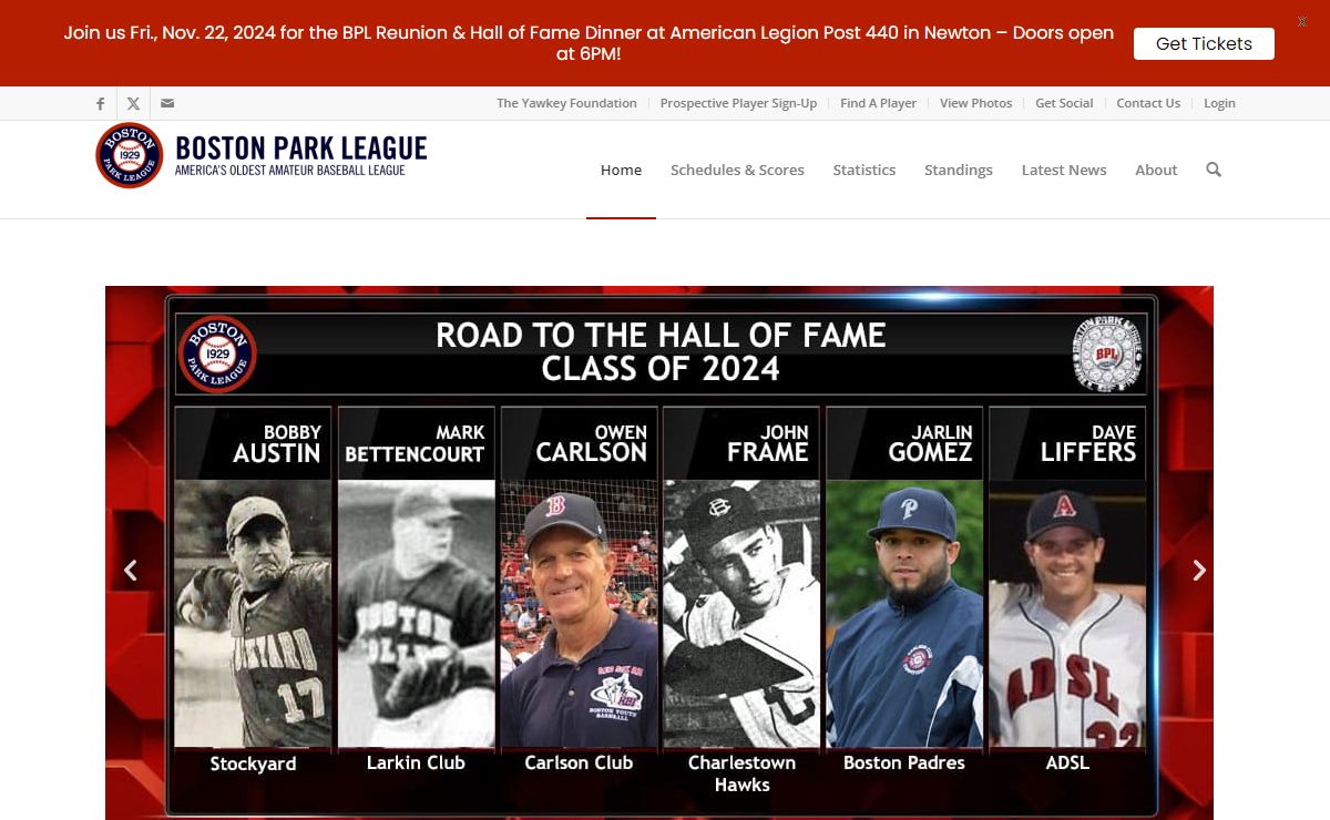 Boston Park League Baseball | Boston Park League
