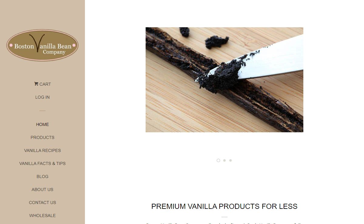 Vanilla Beans by Boston Vanilla Bean Company