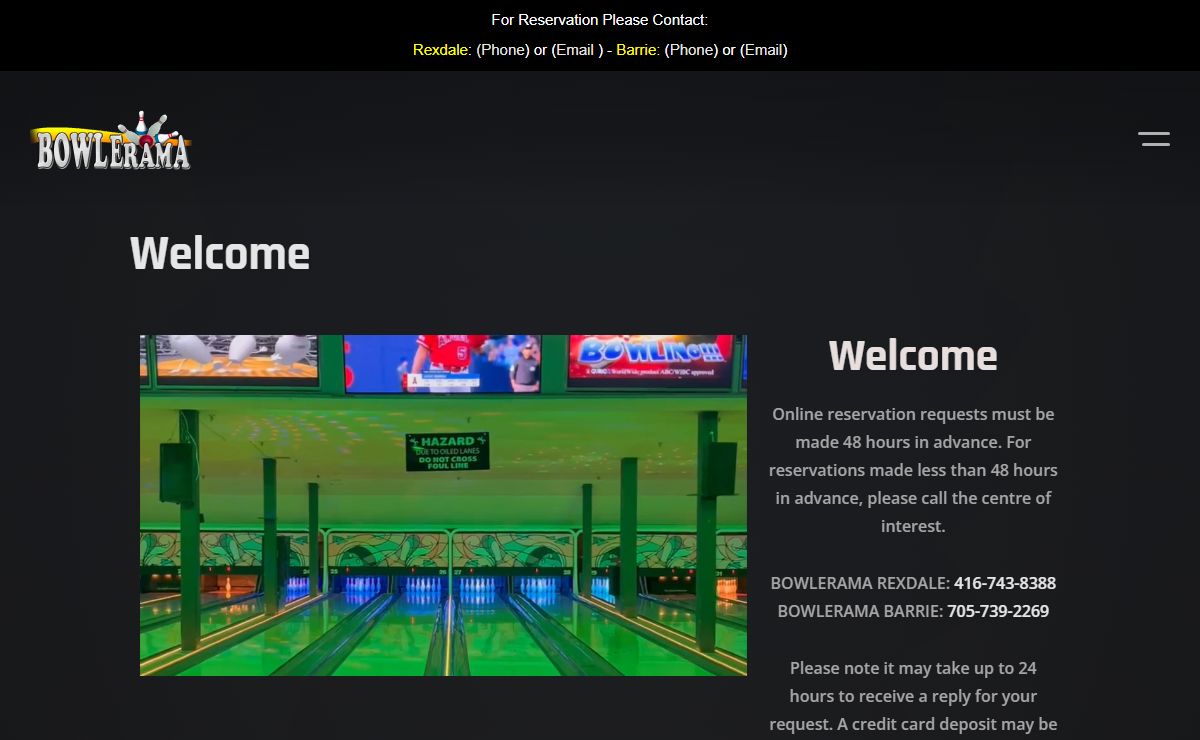 Bowlerama Bowling Alleys in Toronto & Barrie | Fun Playtime