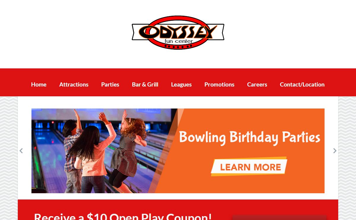 Bowling Alley | Family Fun | Odyssey Fun Center | Sheboygan Falls, WI