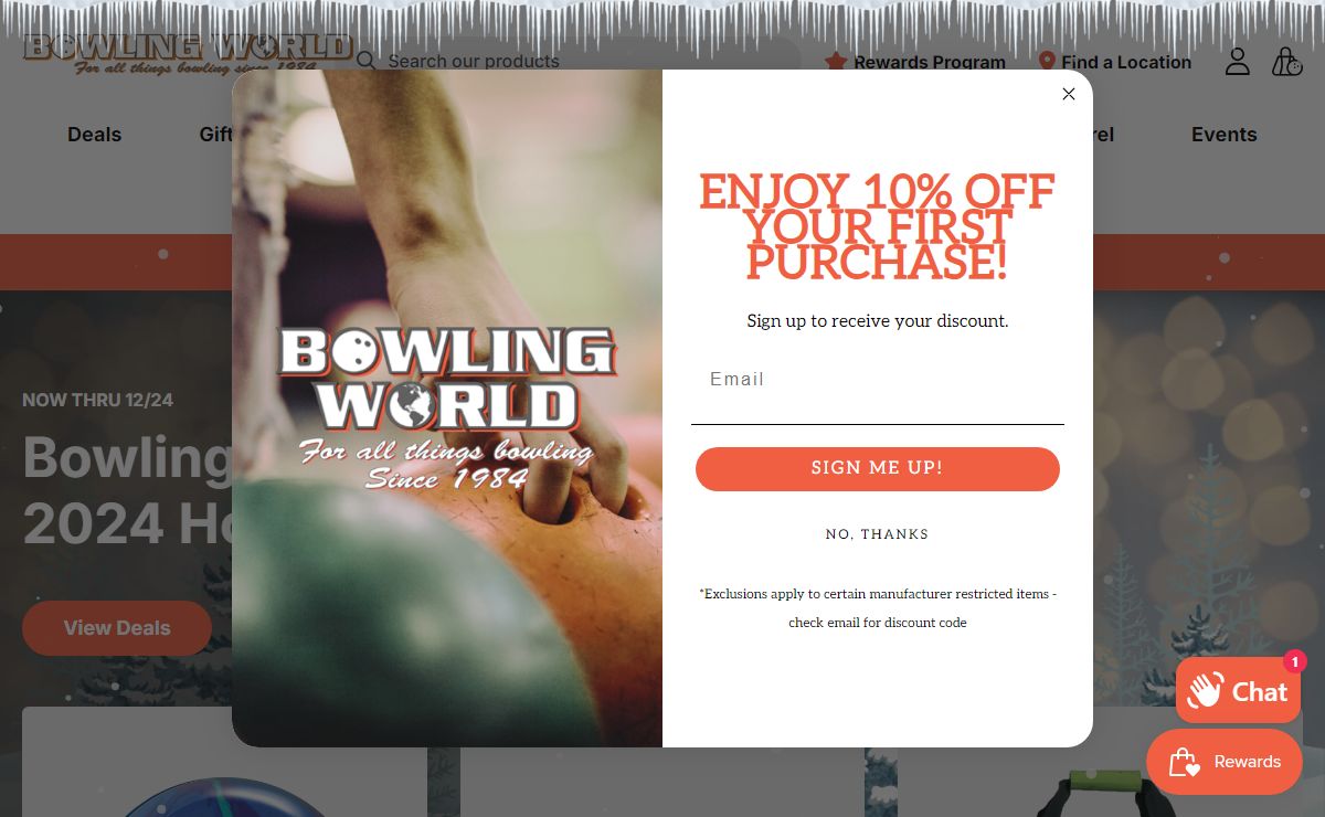 Bowling World Homepage