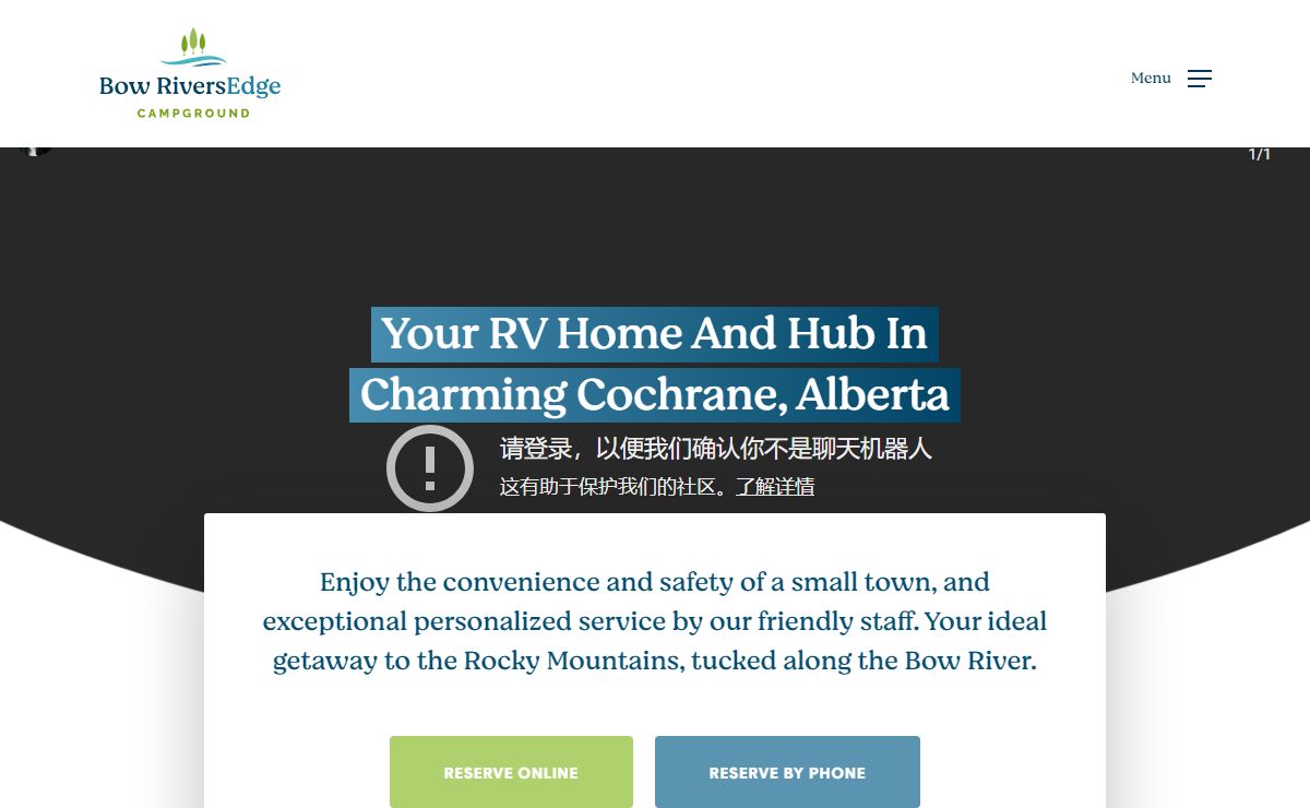 Bow RiversEdge Campground - Your RV Home And Hub In Charming Cochrane, Alberta