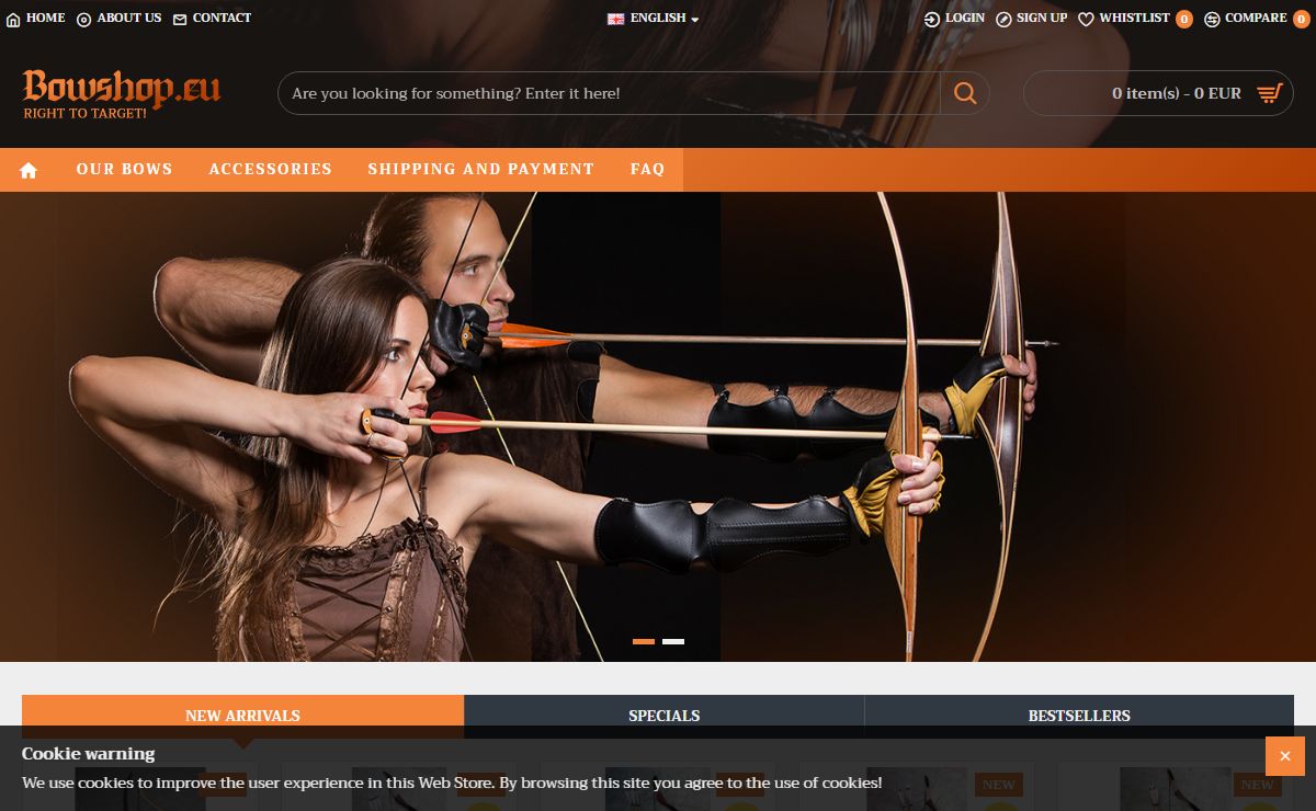 BOWSHOP.eu - Right to target!
