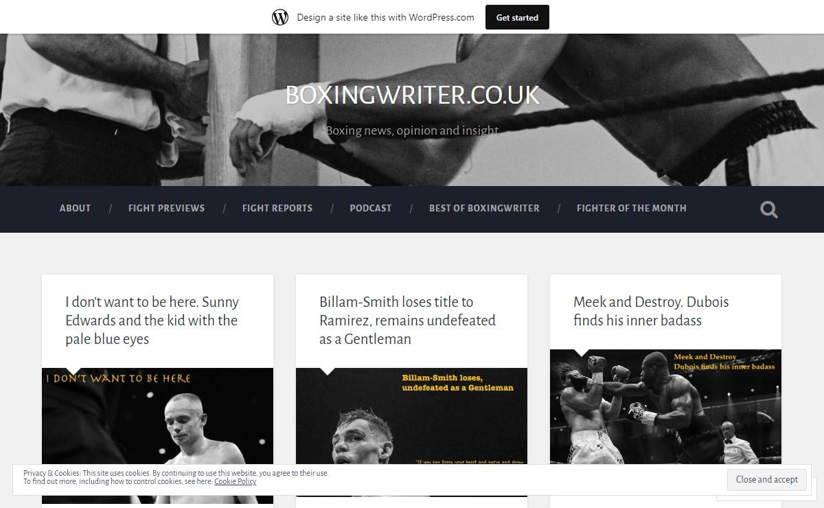 BOXINGWRITER.CO.UK – Boxing news, opinion and insight