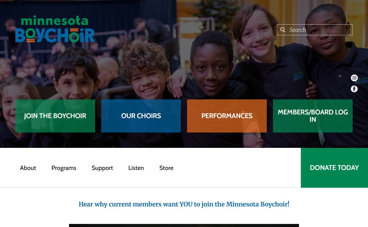 Home : Minnesota Boychoir