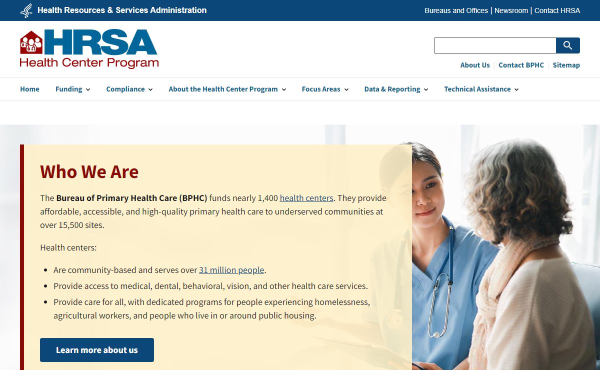 Home | Bureau of Primary Health Care