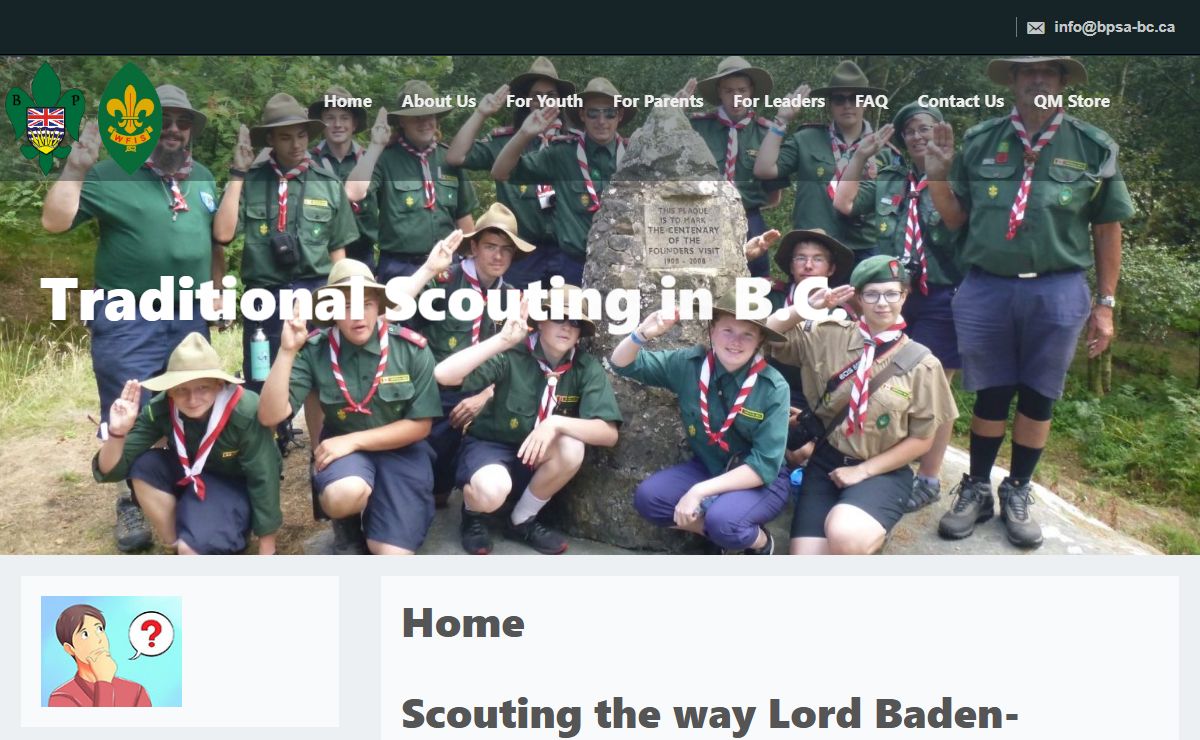 Traditional Scouting in B.C.